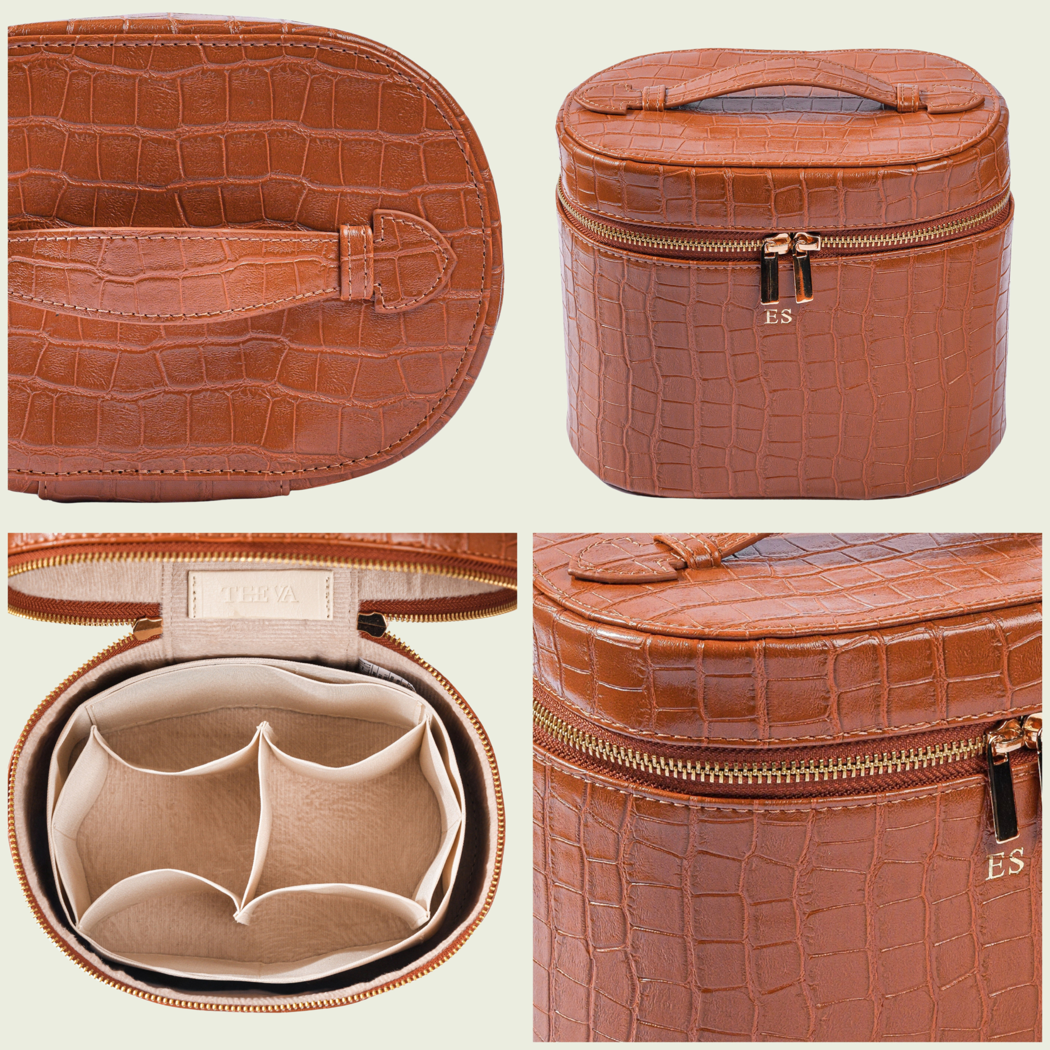 Necessaire Croco