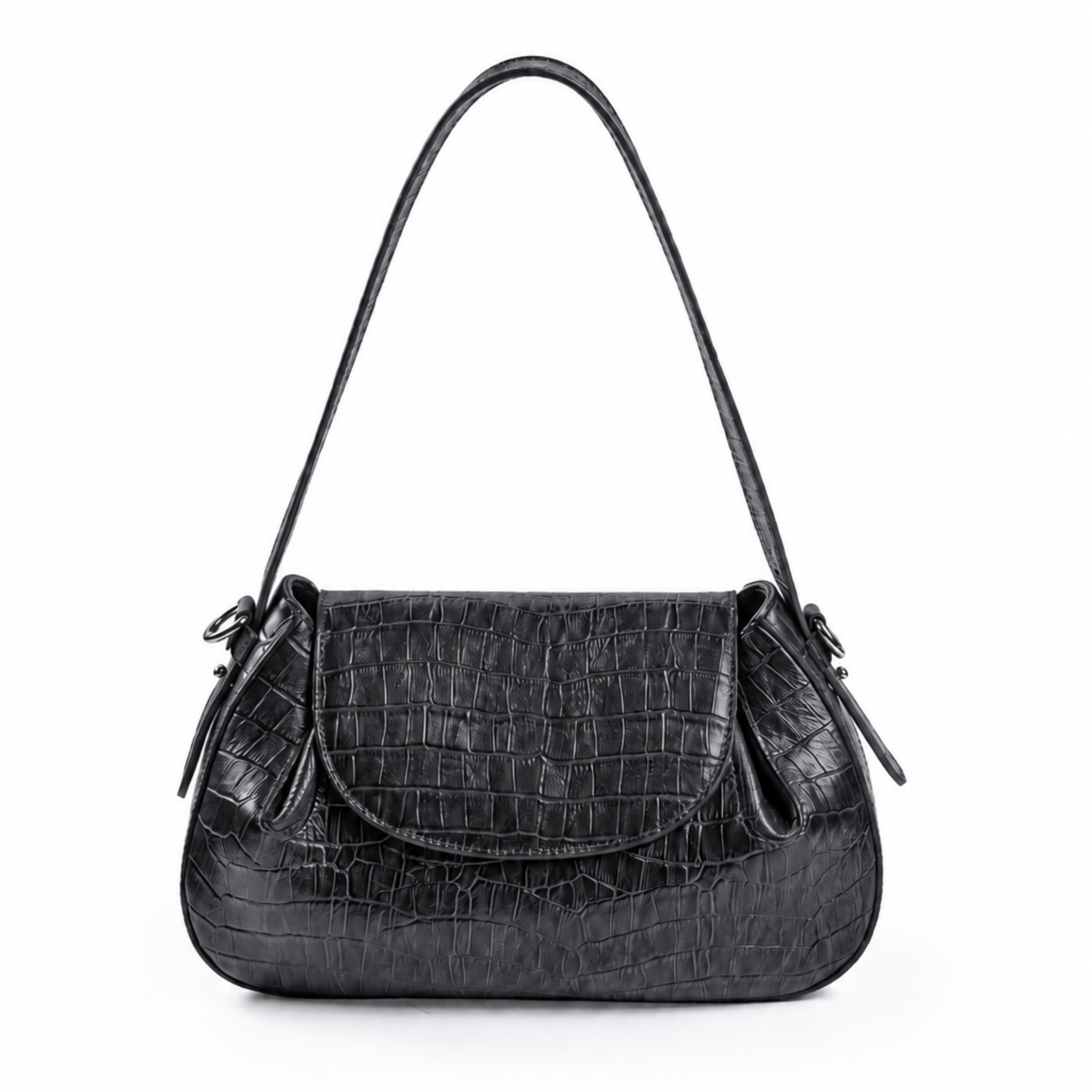 Bolsa Croco Couro Legítimo