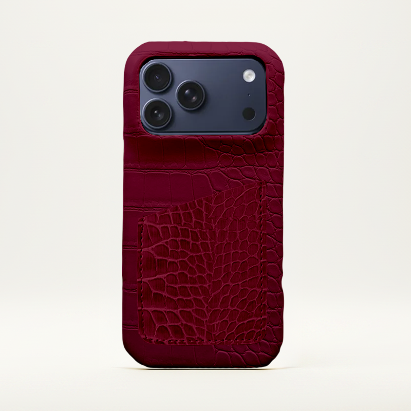 Case Card Croco Hot