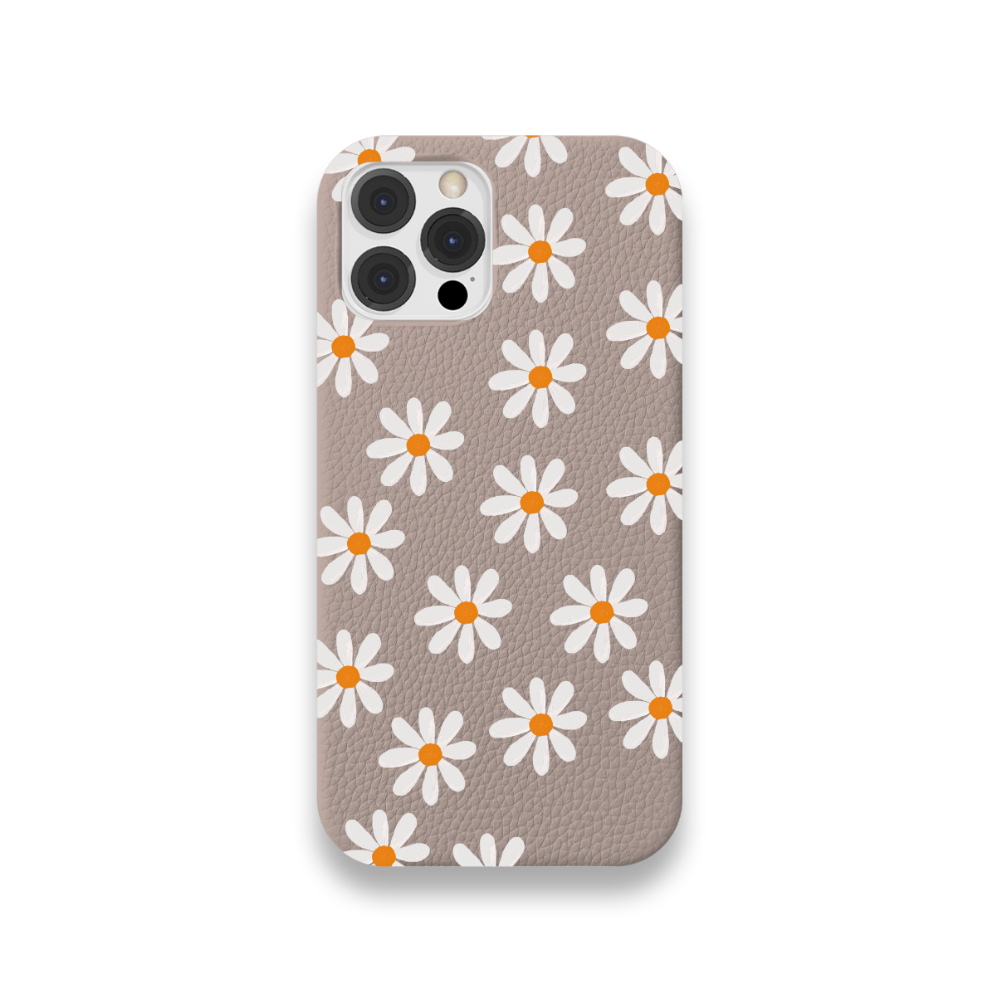 Case Couro Lisa Color Margarida