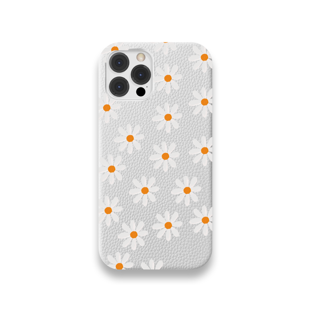 Case Couro Lisa Color Margarida