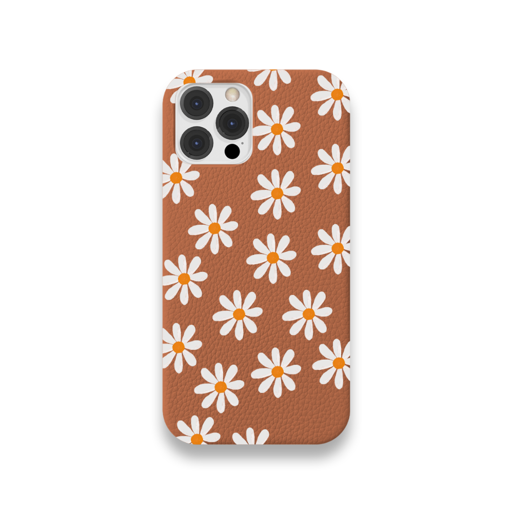 Case Couro Lisa Color Margarida