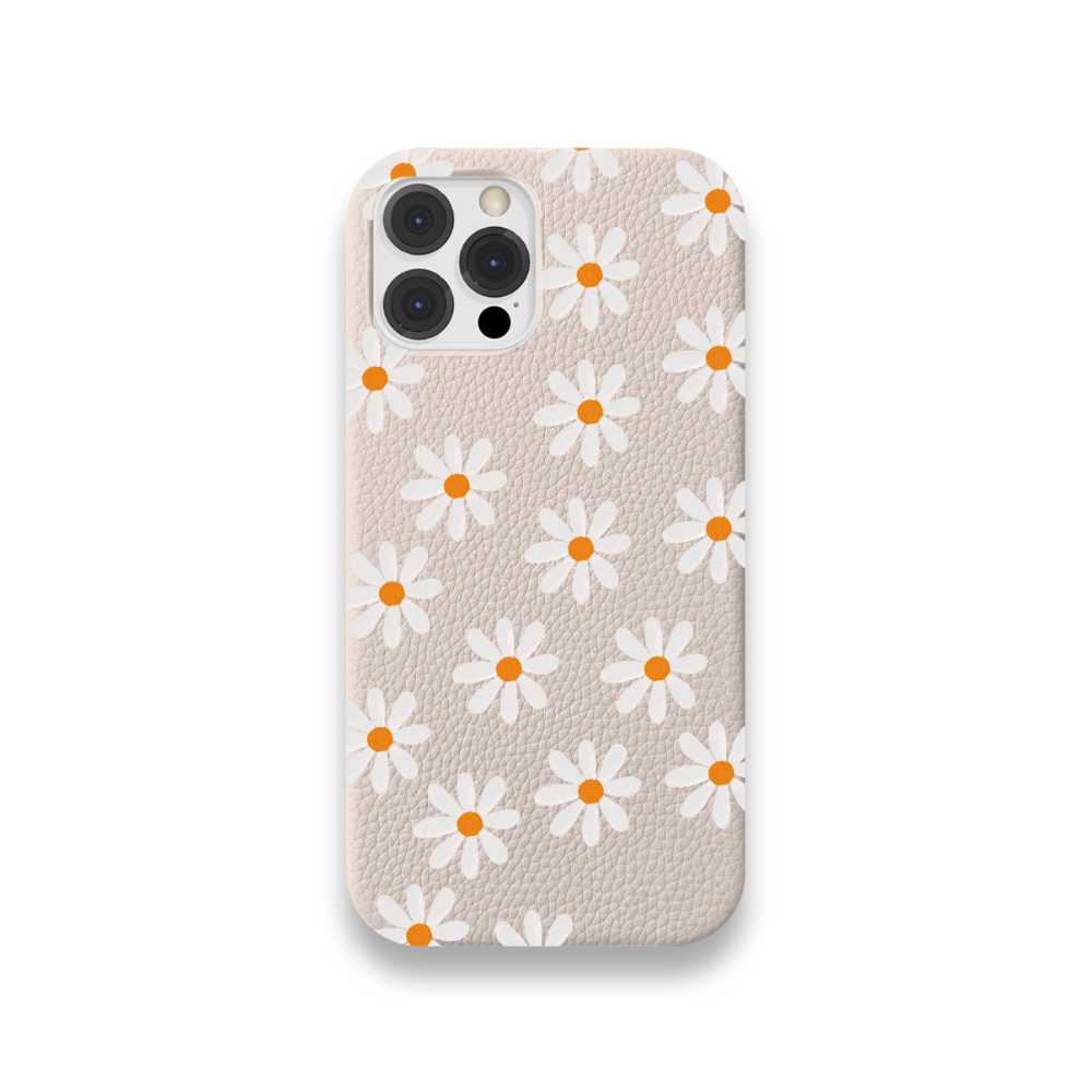 Case Couro Lisa Color Margarida