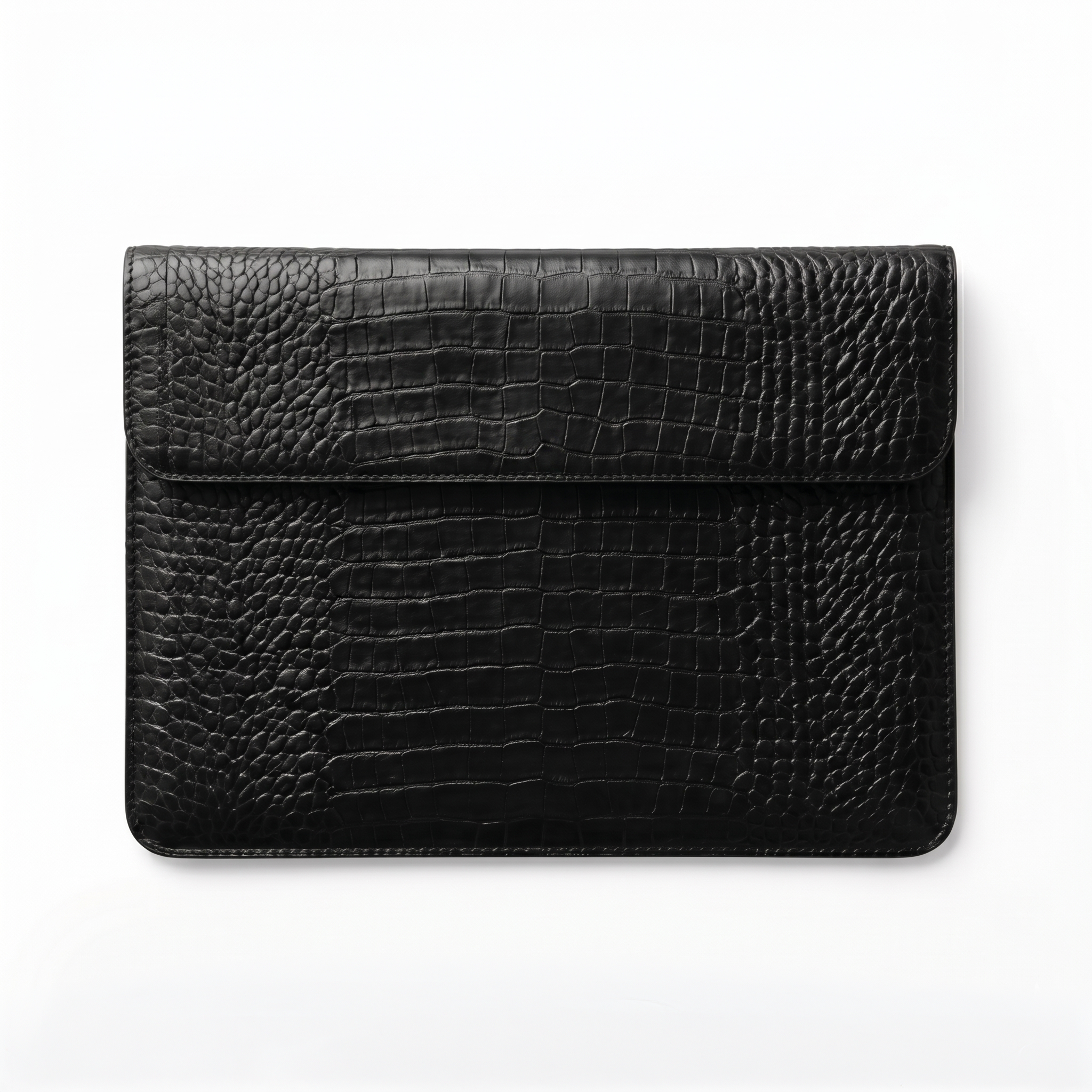 Case MacBook Croco Teeva cor Preto