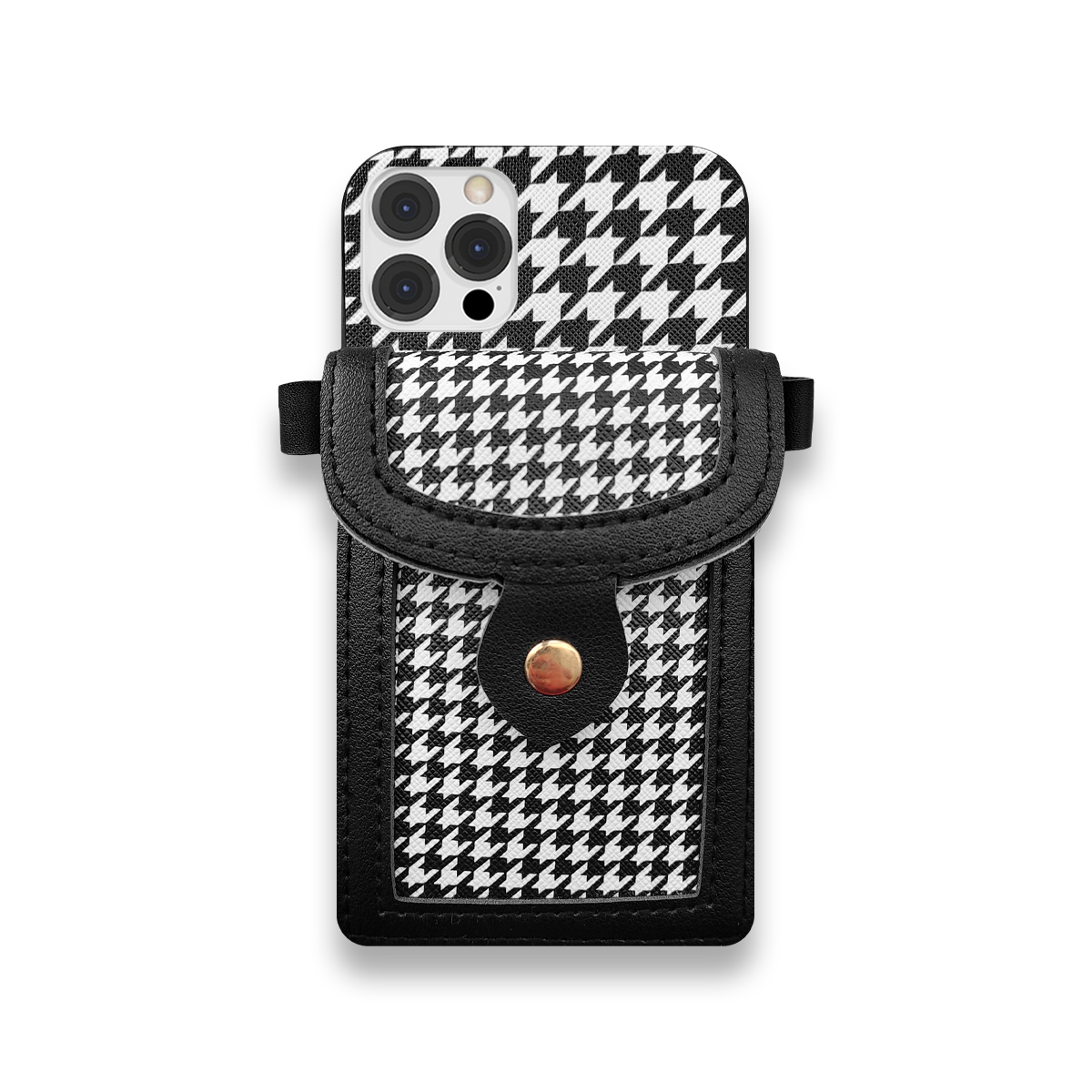 Case Shoulder Bag Pied de Poule