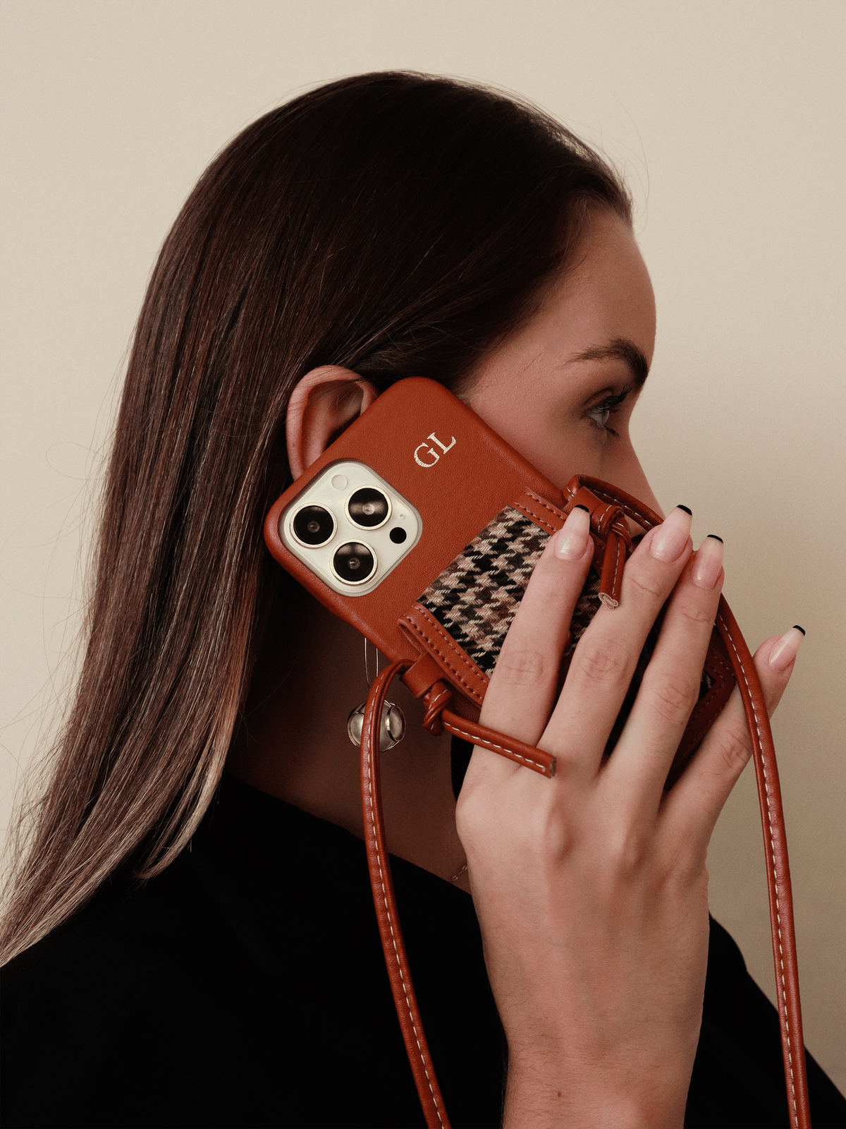 Case Shoulder Bag Caramelo