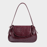 Bolsa Croco Couro Legítimo