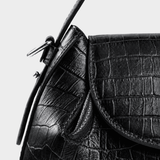 Bolsa Croco Couro Legítimo