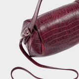 Bolsa Croco Couro Legítimo