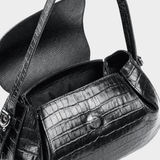 Bolsa Croco Couro Legítimo