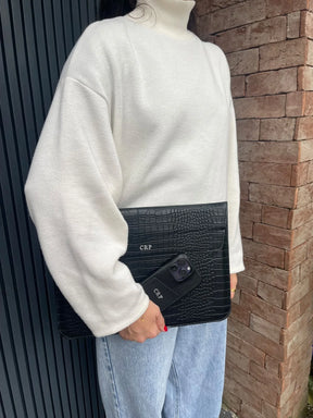 Case MacBook Croco