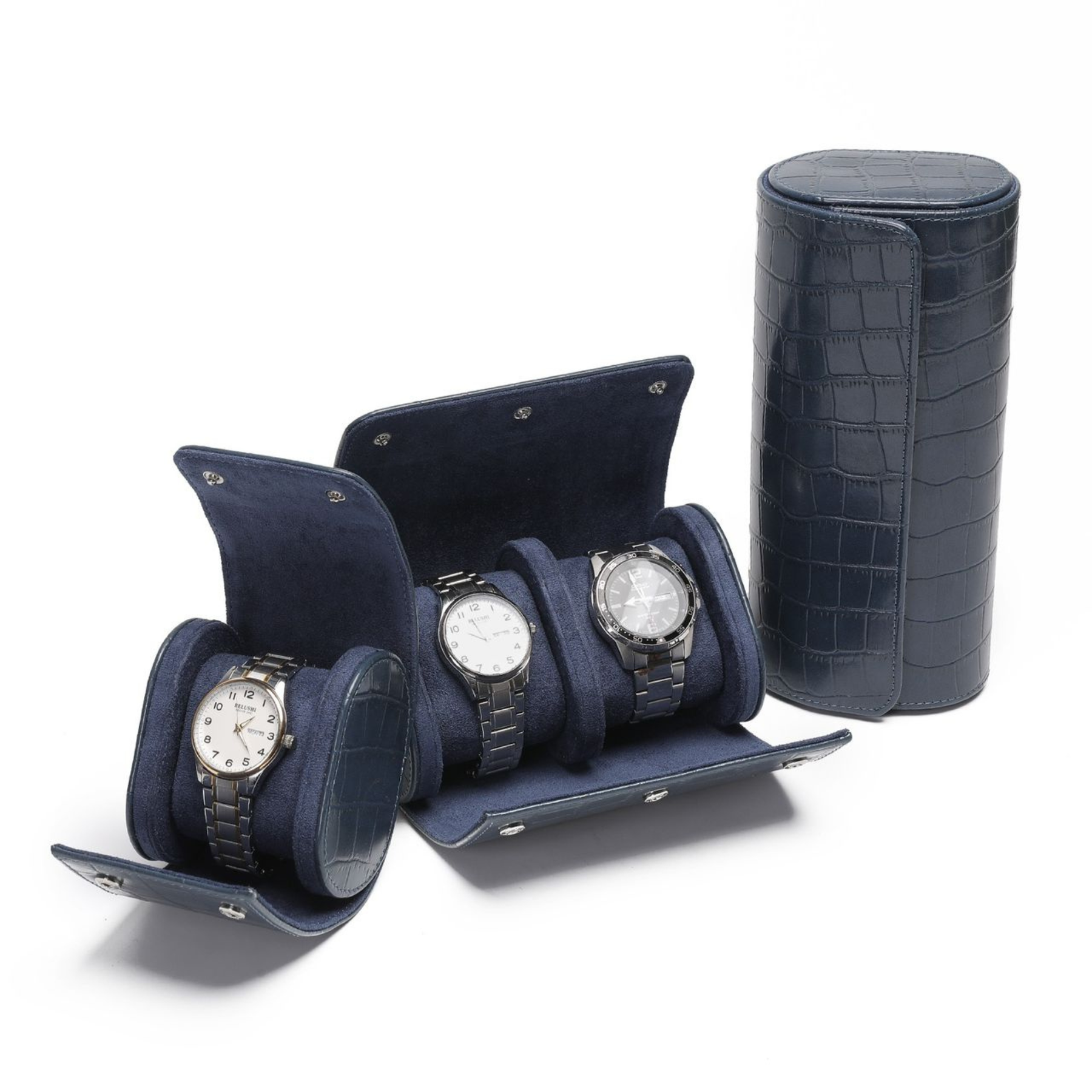 Porta Relógio Croco