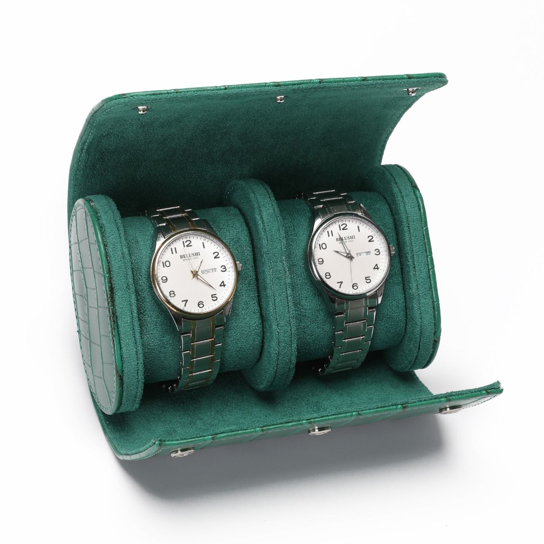 Porta Relógio Croco