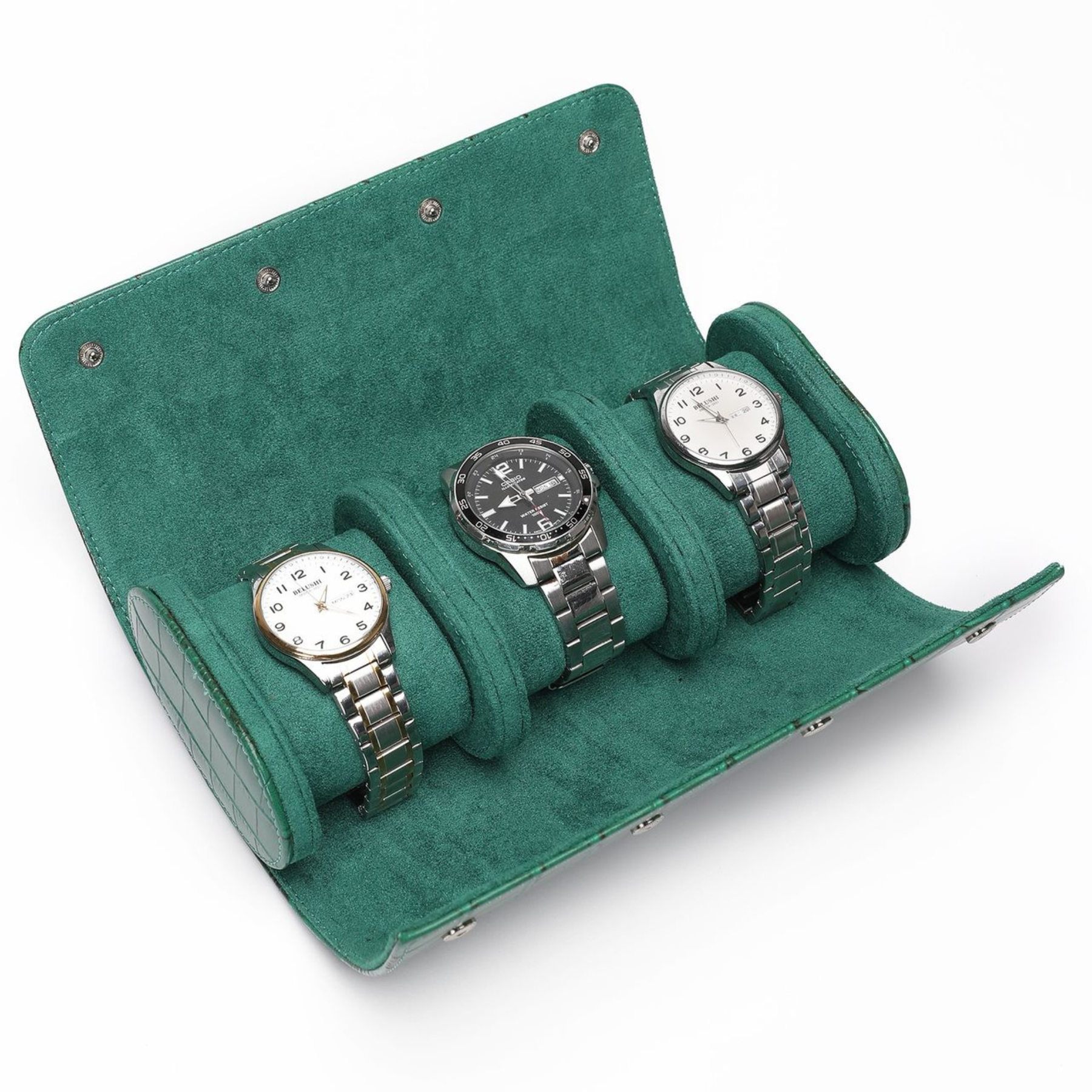 Porta Relógio Croco