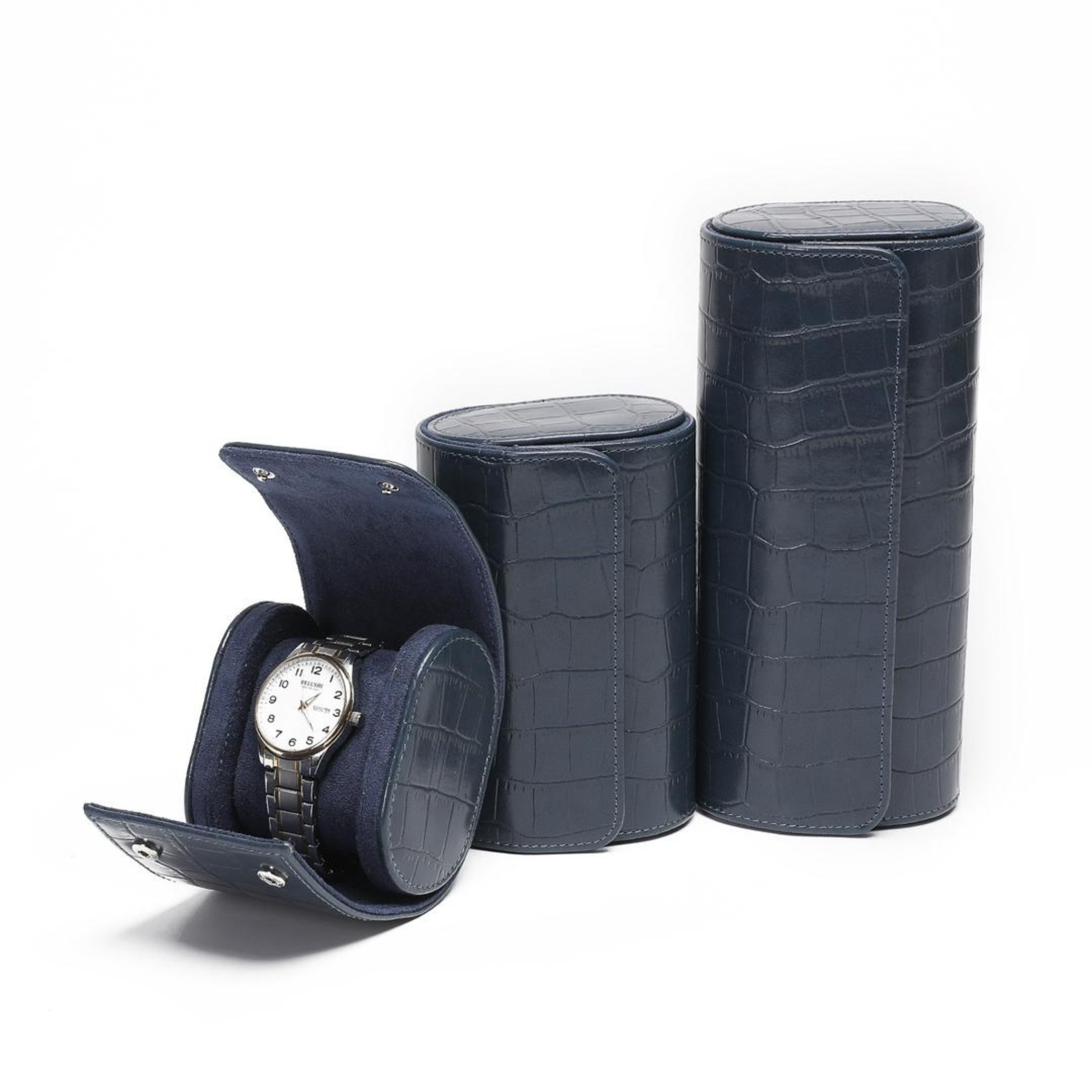 Porta Relógio Croco