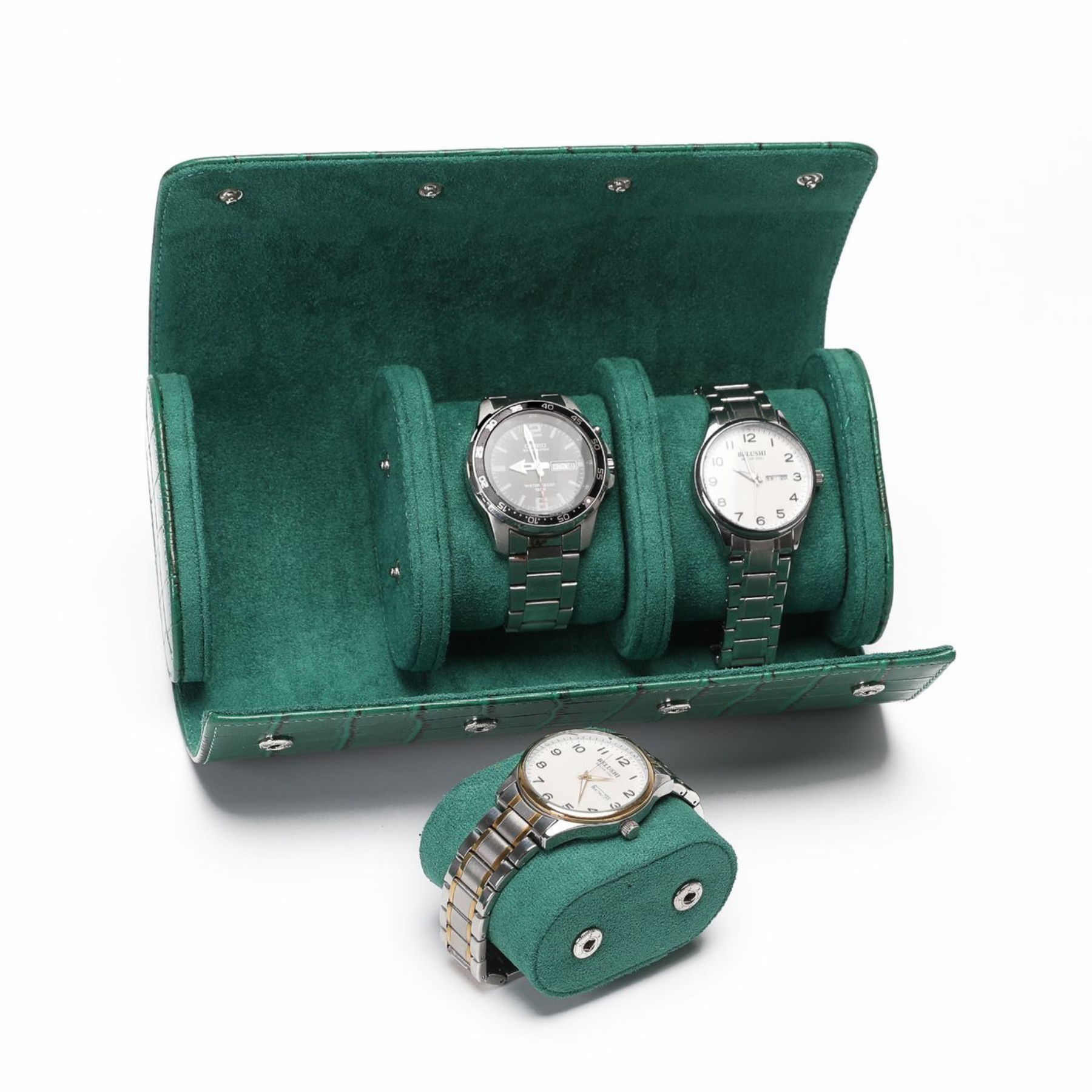 Porta Relógio Croco