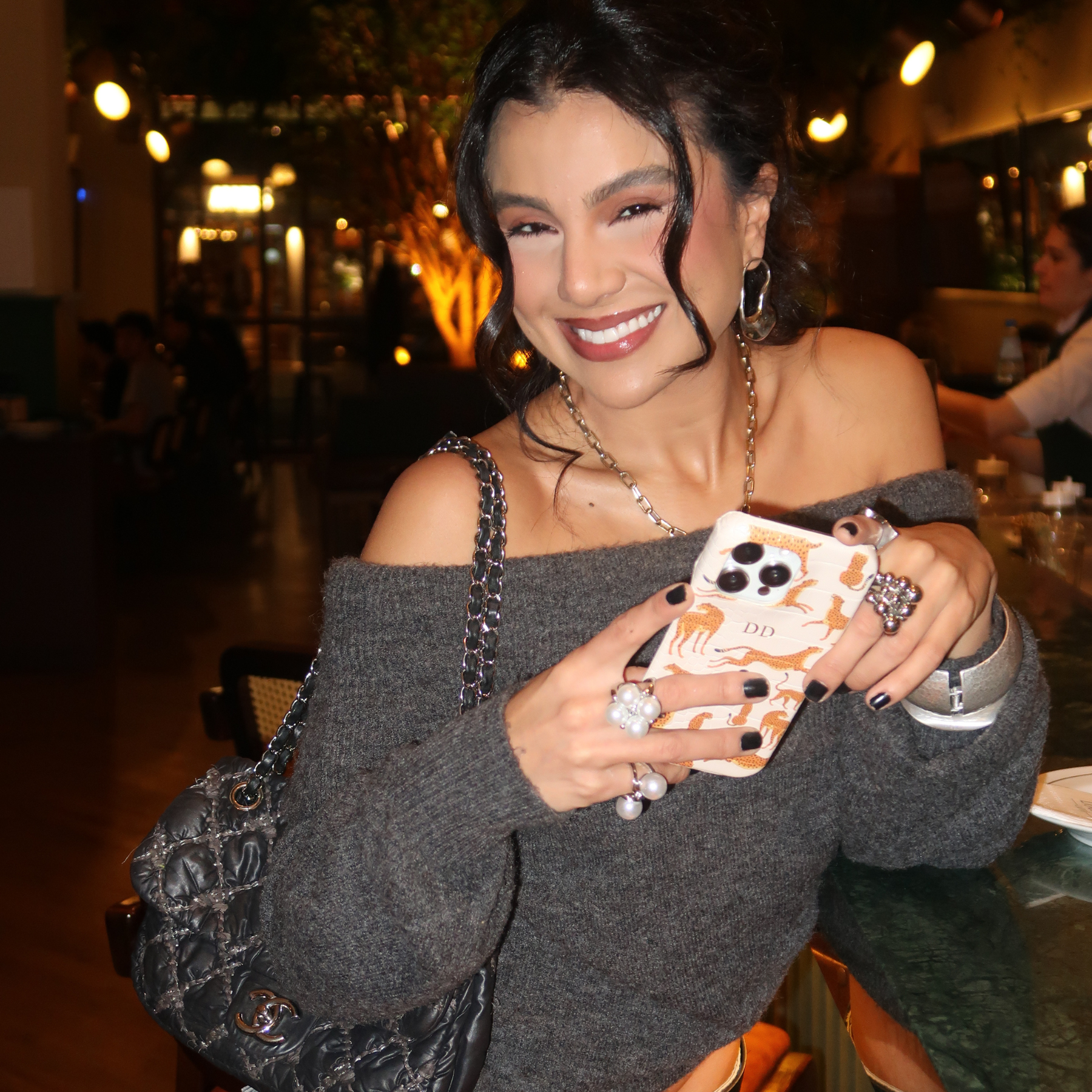 Nat Carvalho - Nécessaire + Case Croco Guepardo Hot