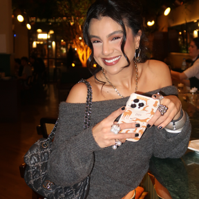 Nat Carvalho - Nécessaire + Case Croco Guepardo Hot