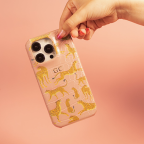 Nat Carvalho - Nécessaire + Case Croco Guepardo Hot