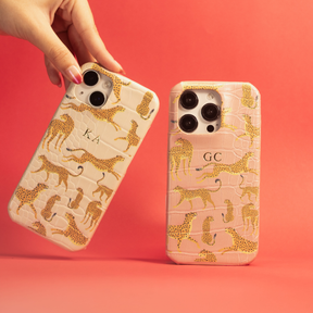 Nat Carvalho - Nécessaire + Case Croco Guepardo Hot