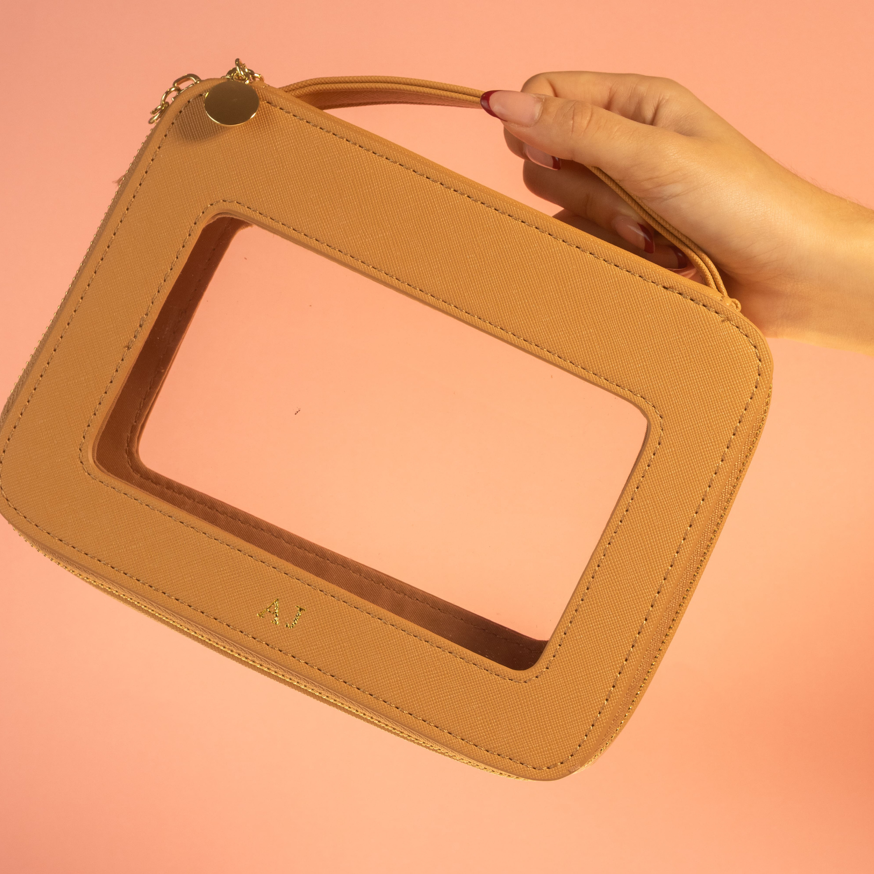 Nat Carvalho - Nécessaire + Case Croco Guepardo Hot