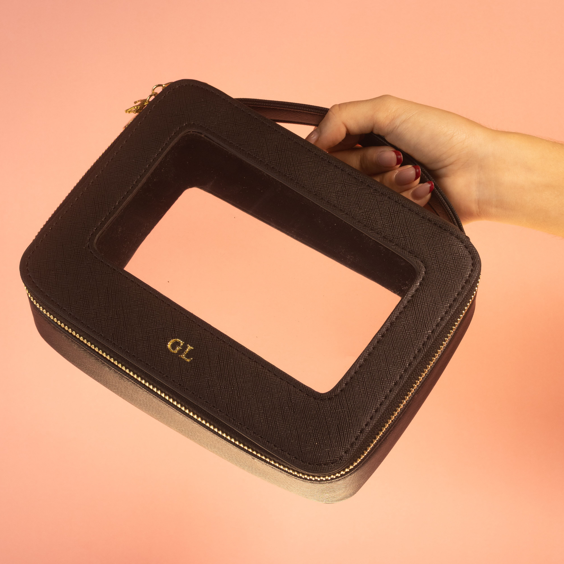 Nat Carvalho - Nécessaire + Case Croco Guepardo Hot