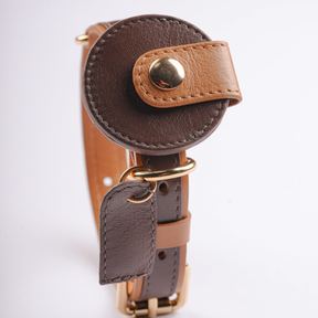 Porta AirTag em Couro