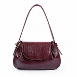 Bolsa Croco Couro Legítimo