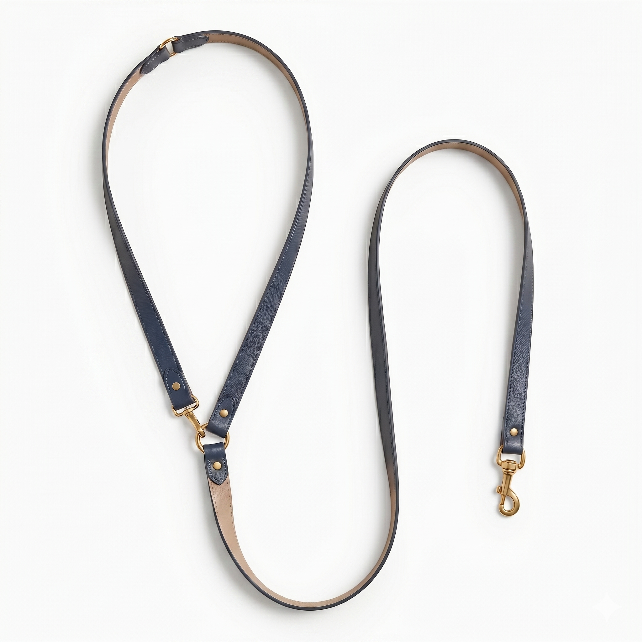 Guia Crossbody em Couro