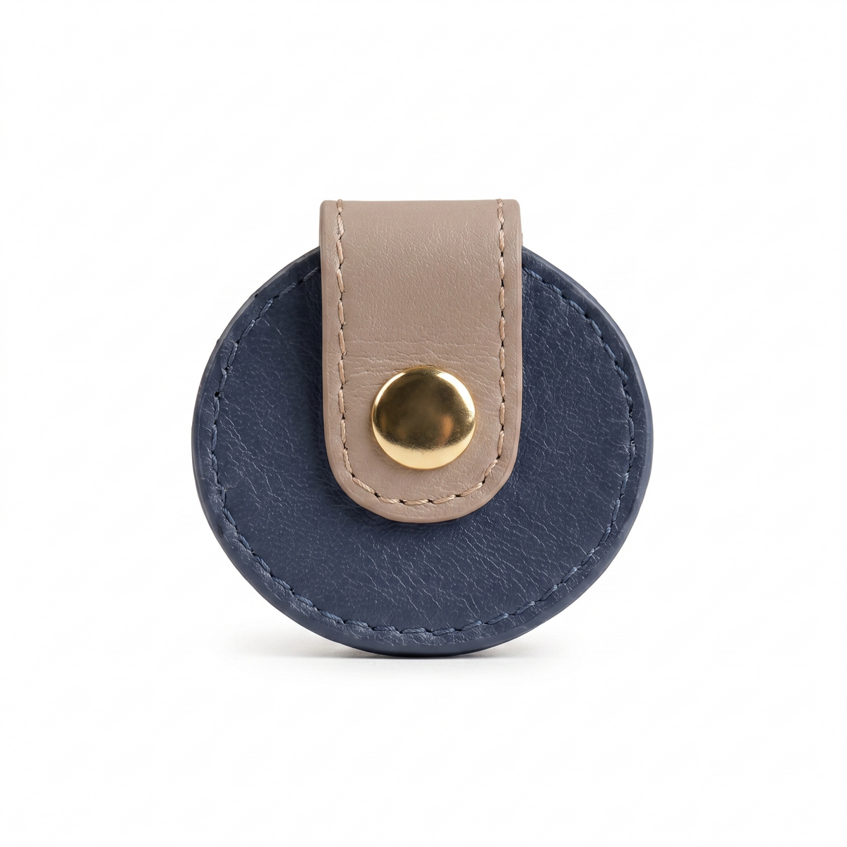 Porta AirTag em Couro