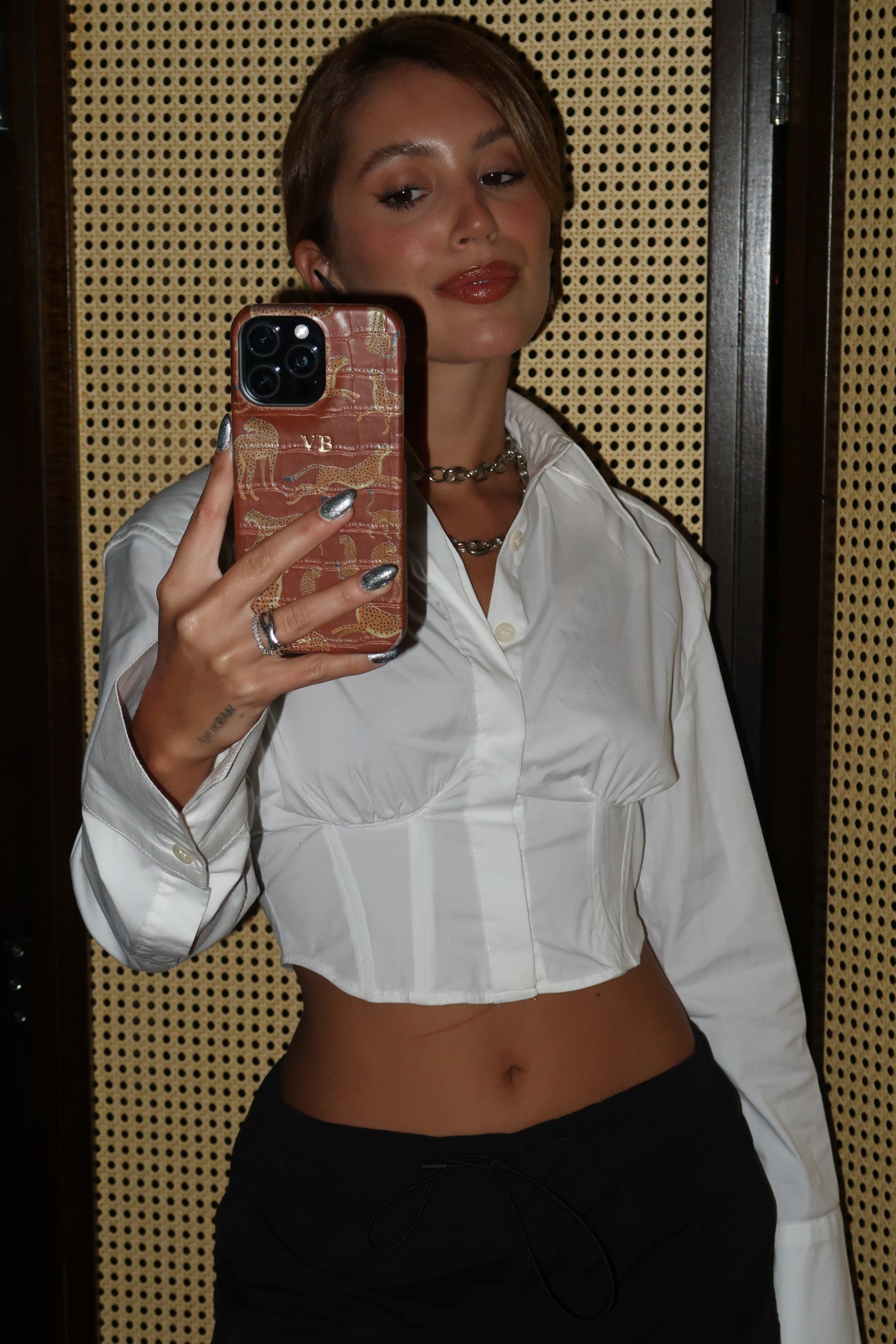 Nat Carvalho - Nécessaire + Case Croco Guepardo Hot