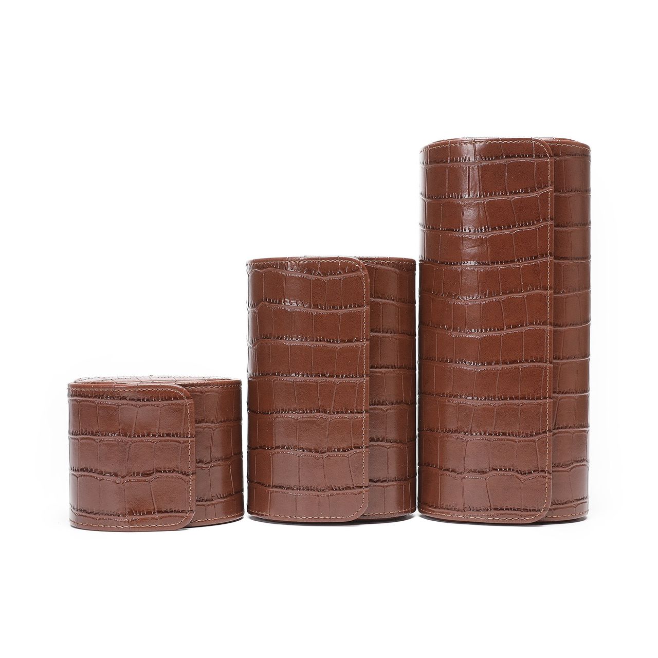 Porta Relógio Croco