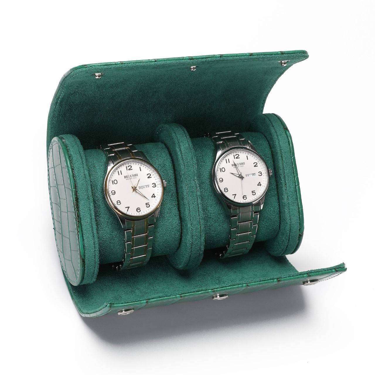 Porta Relógio Croco