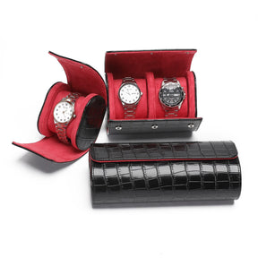 Porta Relógio Croco