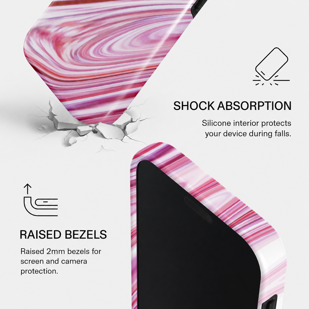 Way Marble Vermelha