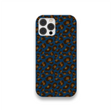 Case Couro Lisa Color Leopardo
