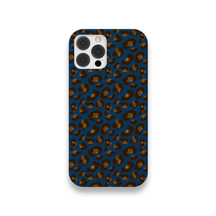 Case Couro Lisa Color Leopardo