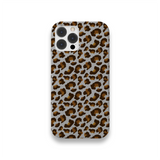Case Couro Lisa Color Leopardo
