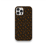 Case Couro Lisa Color Leopardo