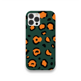 Case Couro Lisa Color Onça - 17 PRO