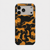 Case Couro Lisa Color Guepardo