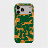 Case Couro Lisa Color Guepardo