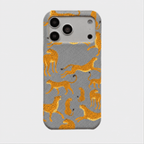 Case Couro Lisa Color Guepardo