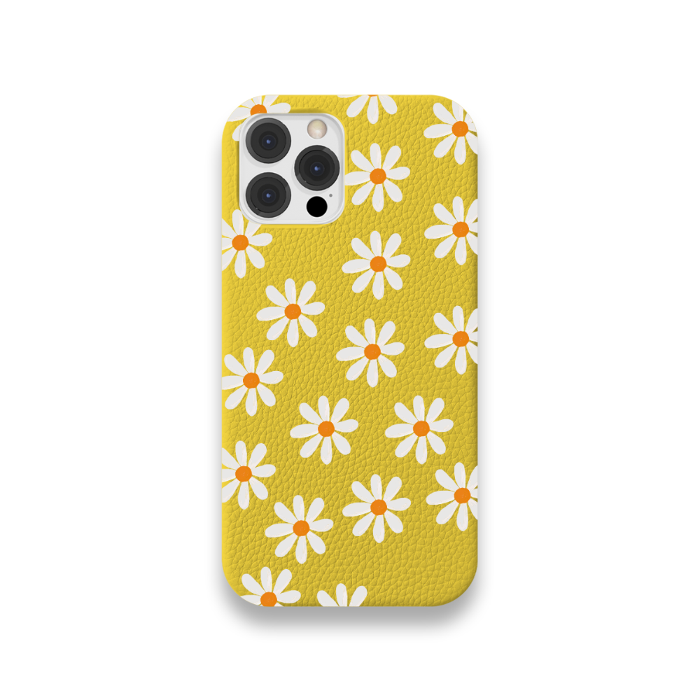Case Couro Lisa Color Margarida