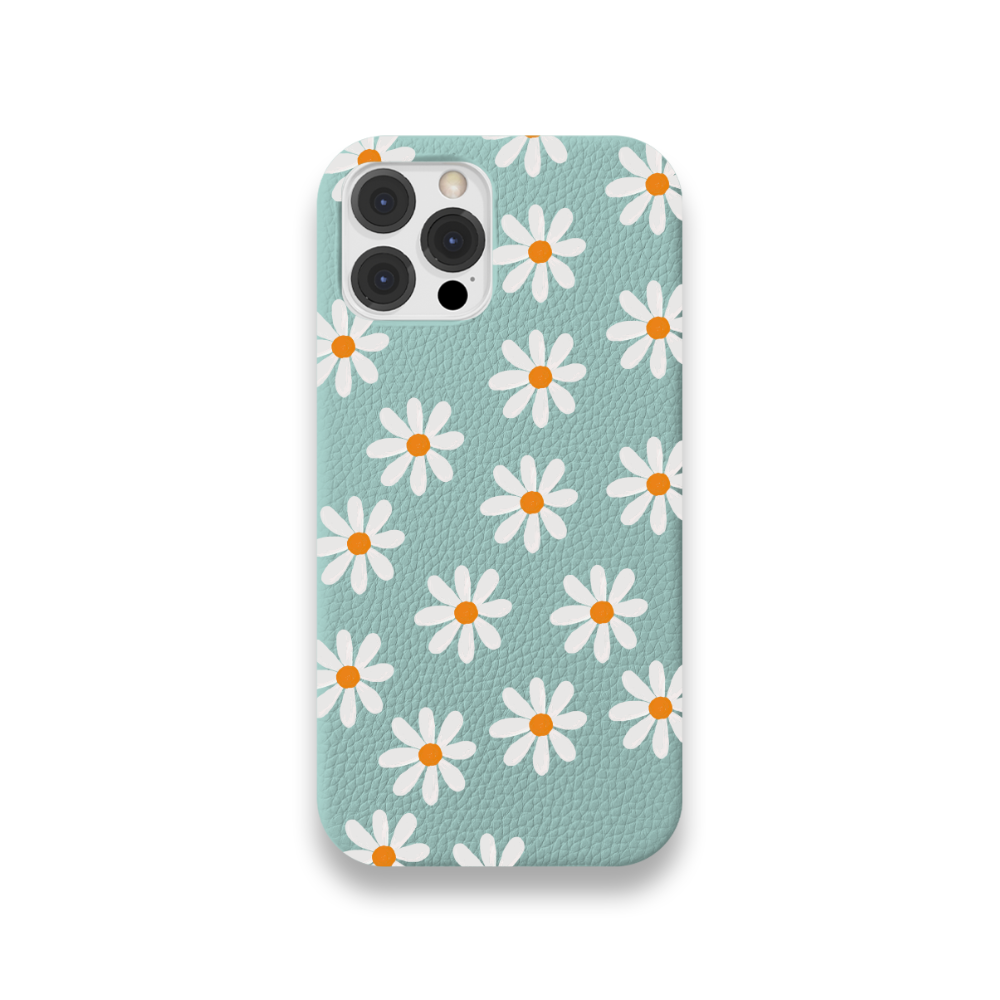 Case Couro Lisa Color Margarida