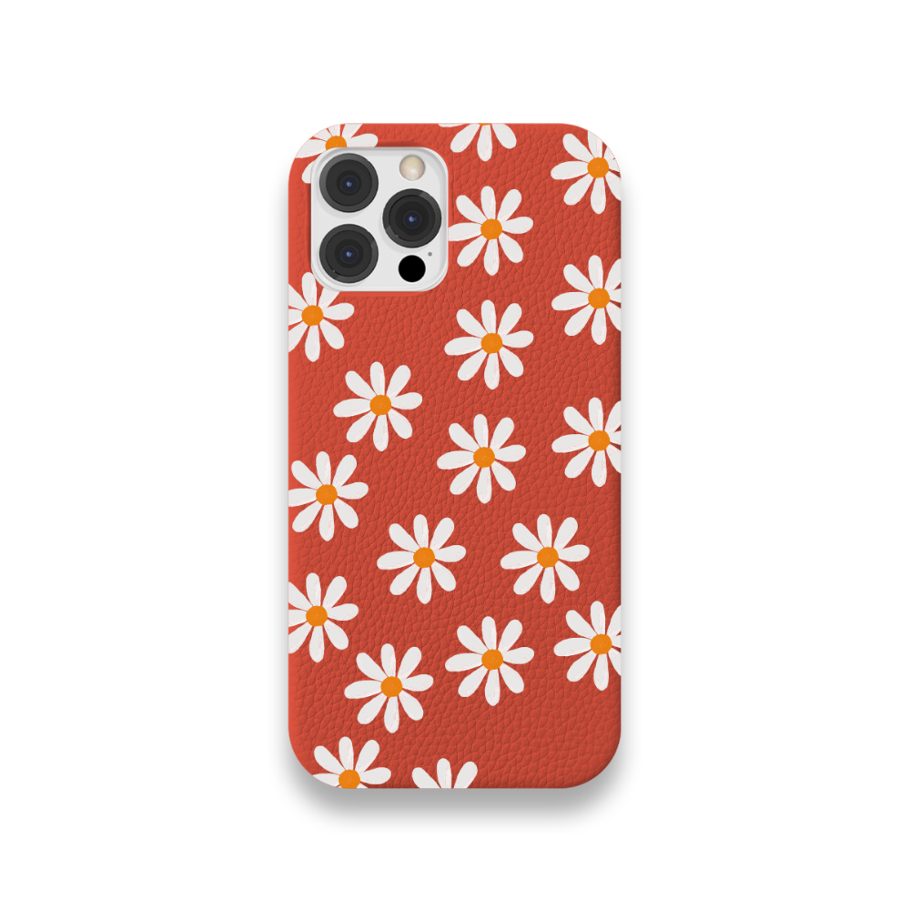 Case Couro Lisa Color Margarida