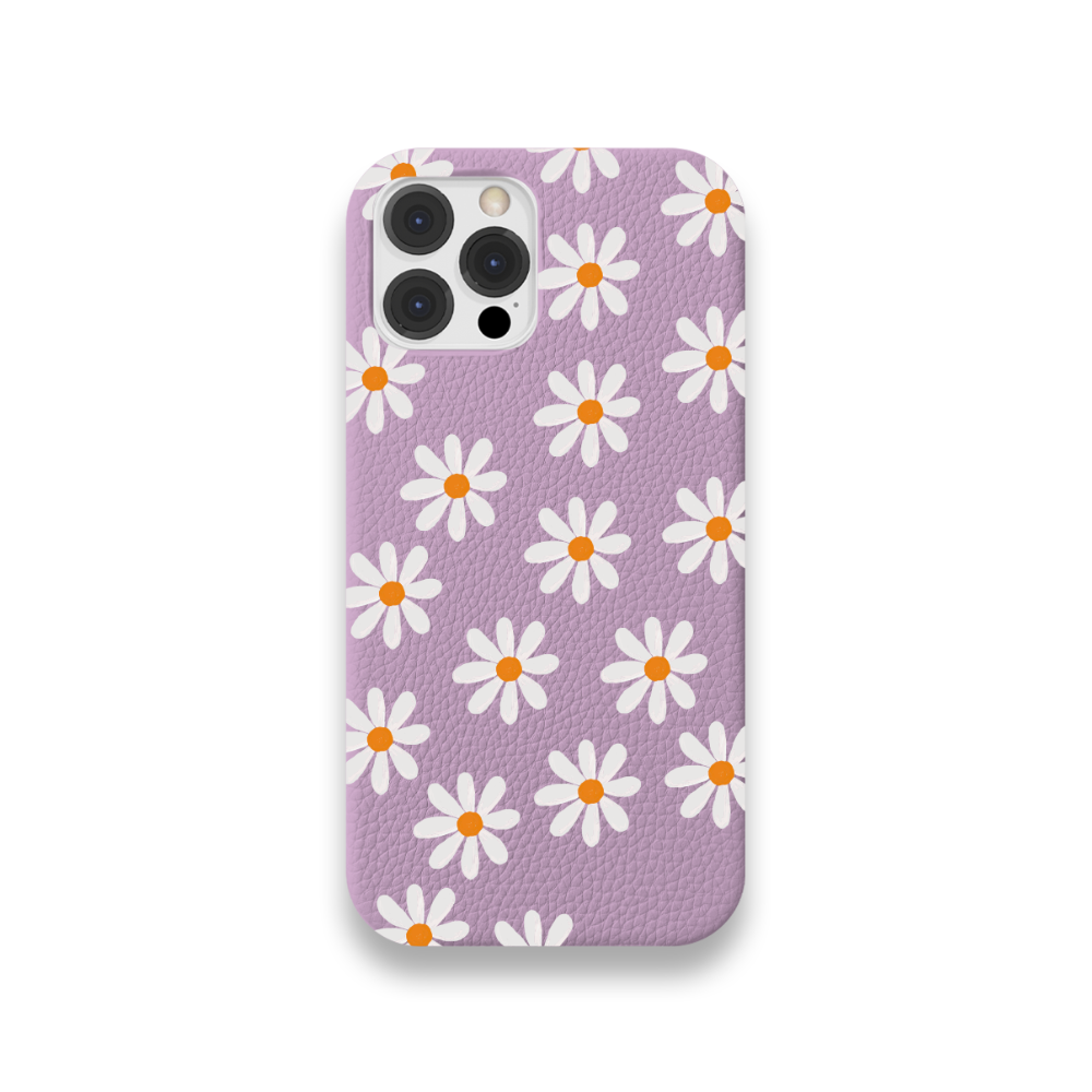 Case Couro Lisa Color Margarida