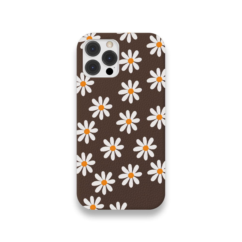 Case Couro Lisa Color Margarida
