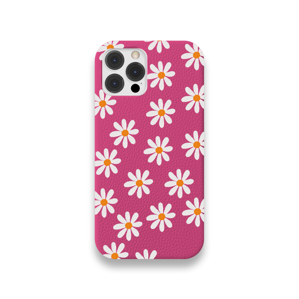 Case Couro Lisa Color Margarida