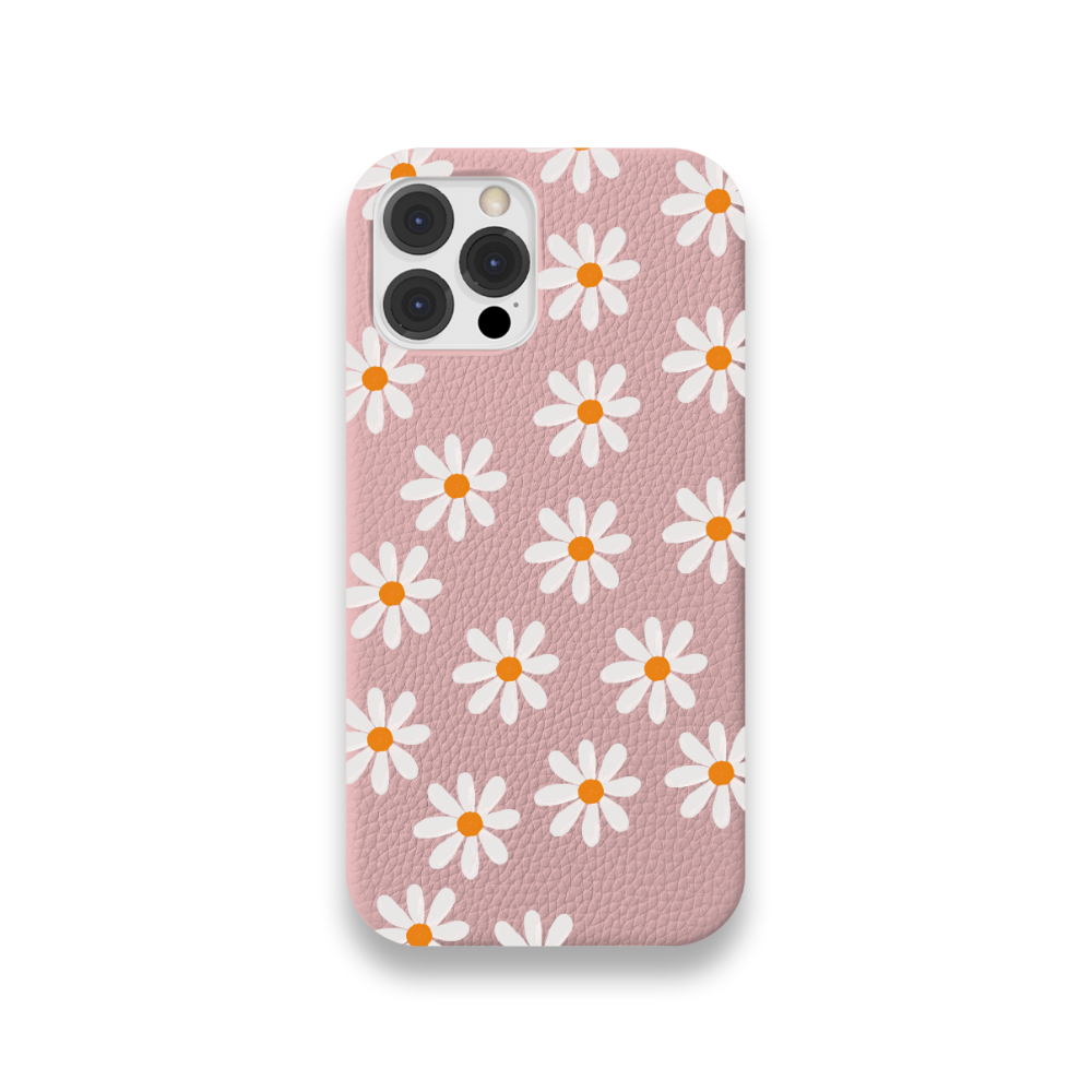 Case Couro Lisa Color Margarida